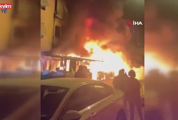 Spotçuda yangın: 2 ölü!