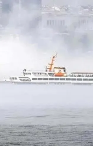 İstanbul'da ulaşıma sis engeli