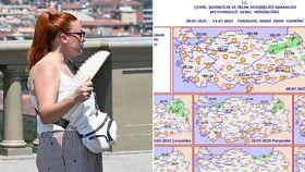 Meteoroloji İstanbul için uyardı: Afrika sıcakları etkisini artırıyor, zorlu 24 saat kapıda! Bazı ilçeler 39 dereceye çıkacak