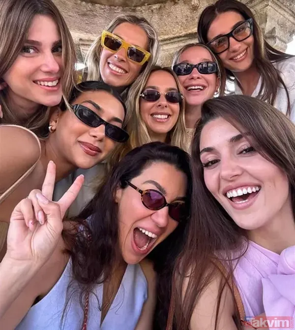 Arzu Sabancı’nın gelini Nazlı Sabancı ile tatile çıkmıştı! Hakan Sabancı ile aşk yaşayan Hande Erçel’den ‘müstakbel eltiye’ veto! - 6