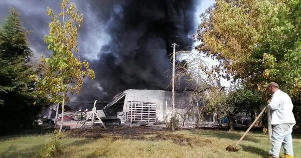 Son dakika: Kocaeli'de fabrikada yangın-3