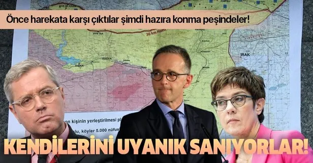 Almanya Türkiye'nin terörden temizlediği bölgelere göz dikti!