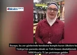 Suriyeli kızdan Türkiye'ye destek