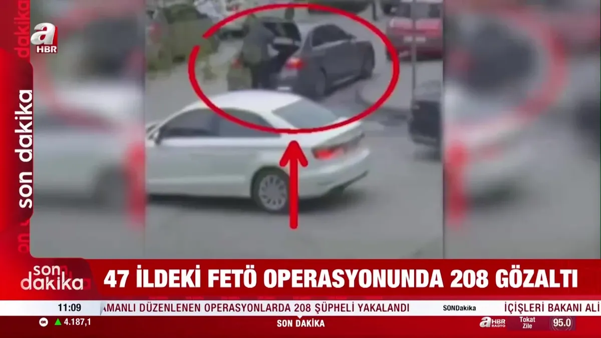 47 ildeki FETÖ operasyonunda 208 gözaltı!