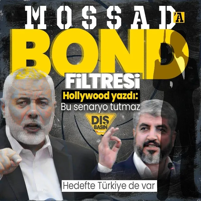 Terör devletinden kirli Hollywood senaryosu: Hedefte Türkiye de var! Aksa Tufanı ile çöken Mossad için son çare