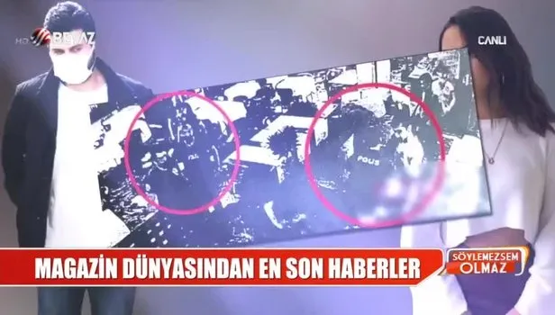 Ünlü oyuncu Ayşegül Çınar ile sevgilisi Furkan Çalıkoğlu'nun saldırısını kayıt altına alan kamera görüntüleri ortaya çıktı