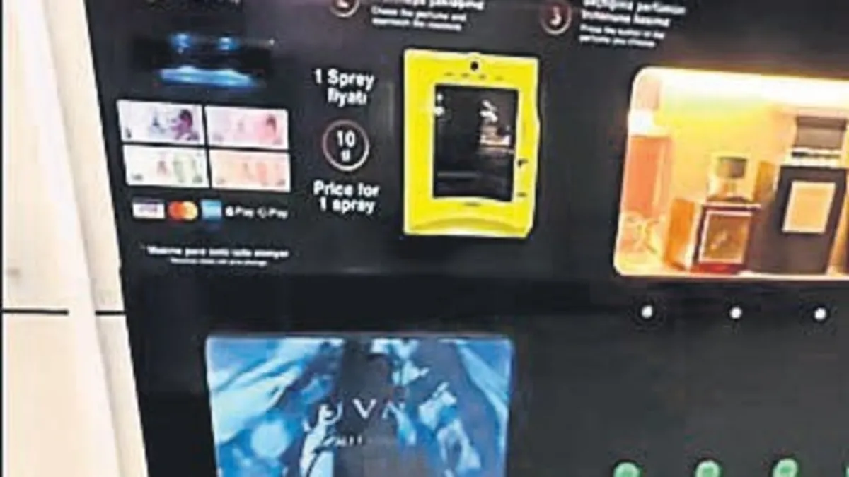 Marmaray’da parfümmatik dönemi başladı