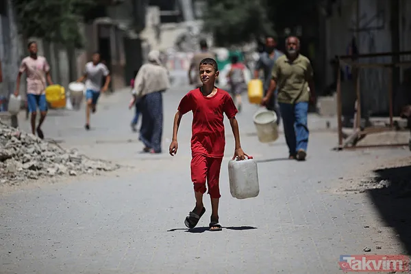 İnsanlık utansın! Soykırımcı terör devleti İsrail Gazze'de bir milyon çocuğu aç bırakıyor: Gazze Şeridi toplu ölümlerin eşiğinde - 13