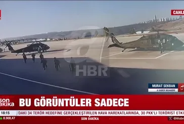 Özel Harekatın Helikopterlerle TUSAŞ'a Hareket Anı Kamerada!