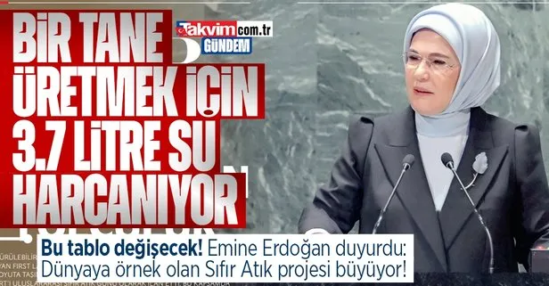 Emine Erdoğan’dan İnbusiness’a çok özel açıklamalar: Sıfır Atık Vakfı kuracağız