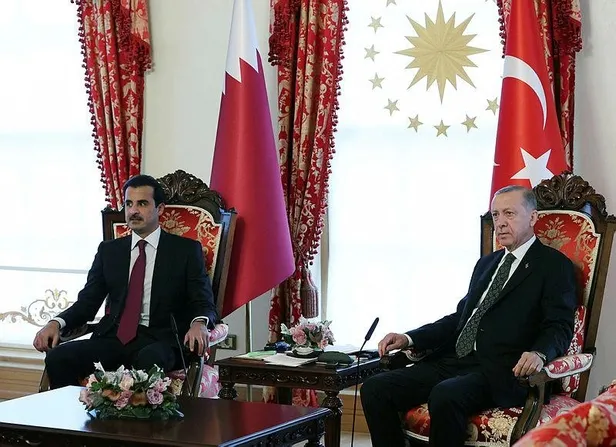 Başkan Erdoğan Katar Emiri Al Sani'yi kabul etti! Türkiye ile Katar arasında imzalar atıldı-11