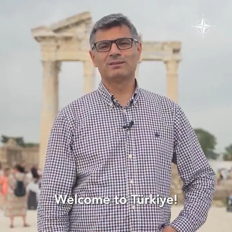 Yusuf Dikeç (NATO'nun sosyal medya paylaşımı)