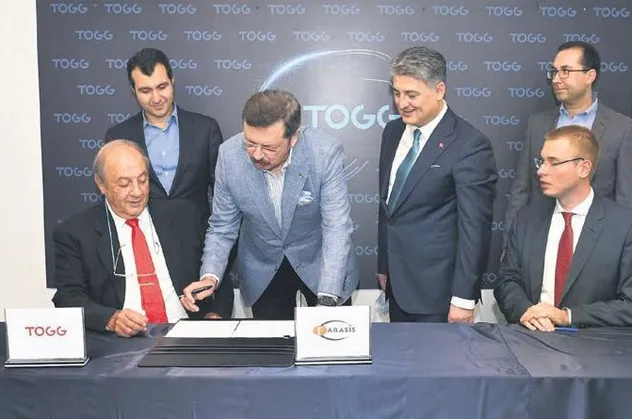 Yerli otoda batarya imzası