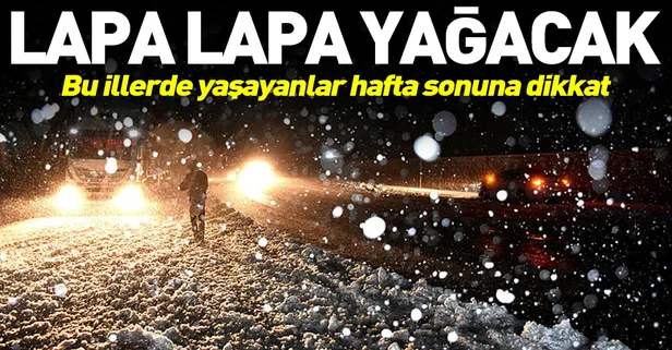 Son dakika: Meteoroloji'den bir kar uyarısı daha! İstanbul'da kar yağacak mı? Hafta sonu hava nasıl olacak?-1