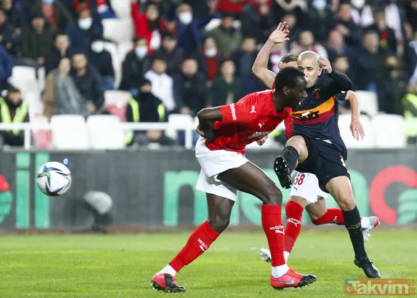 Aslan Sivas'ta yaralı! (Sivasspor 1-0 Galatasaray MAÇ SONUCU ÖZET) - 10