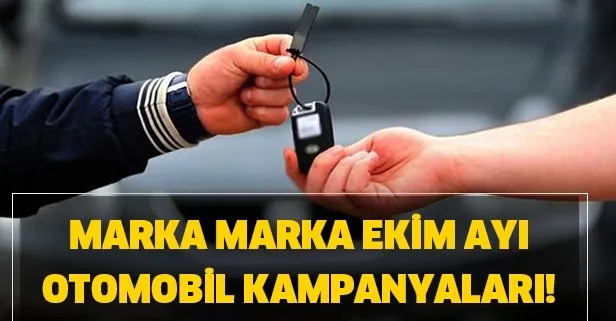 Sıfır araba fiyatları değişti! Marka marka Ekim ayı otomobil kampanyaları!