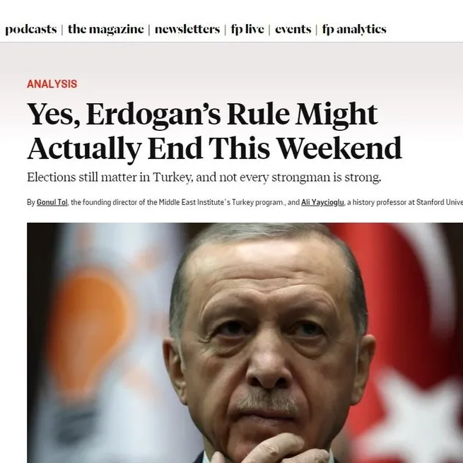 ABDnin küresel tetikçileri Başkan Erdoğanı hedef aldı seçim sonrası kaos çağrısı yaptı! Dikkat çeken analiz: Erdoğan gitsin koalisyon da tutmaz