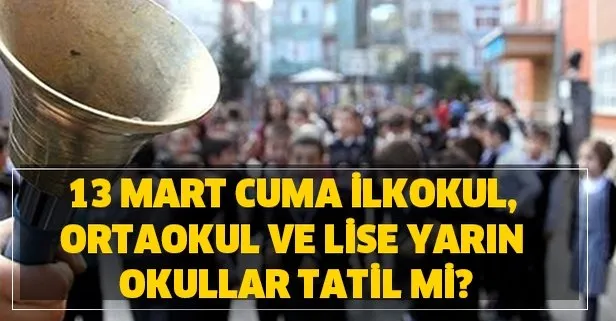 Koronavirus Tatili Son Dakika Meb Aciklamasi 16 Mart Cuma Ilkokul Ortaokul Ve Lise Okullar Tatil Mi Takvim