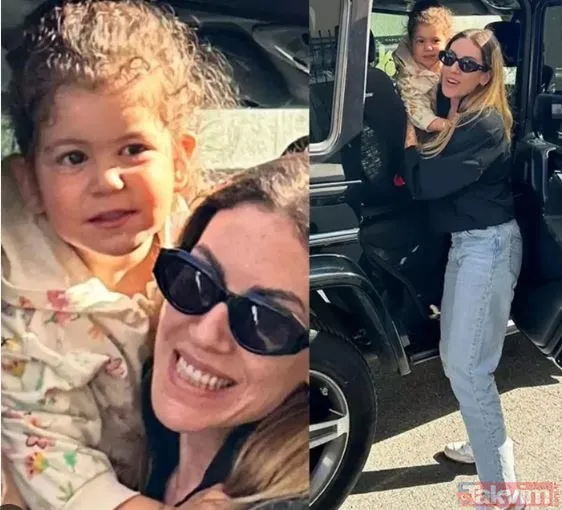 Minik Lalin annesini gölgede bıraktı! Sinem Kobal’dan anne-kız paylaşımı geldi! Kenan İmirzalıoğlu’nun ilk göz ağrısına bakın... - 21