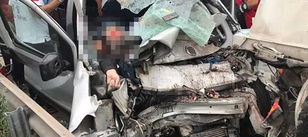 TEM'de katliam gibi kaza! 4 ölü, 1 yaralı
