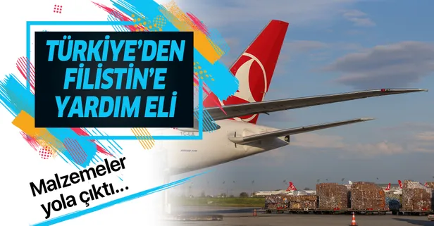 Türkiye'den Filistin'e tıbbi malzeme yardımı