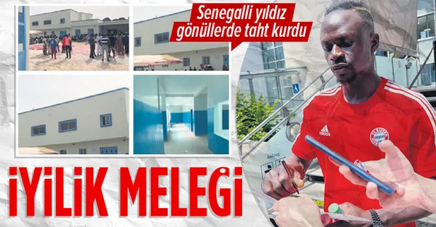 Senegalli yıldız Sadio Mane, Bambali köyüne hastane, okul, benzin istasyonu ve postane yaptırdı