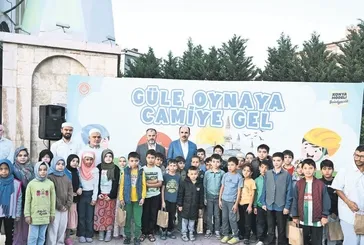 Konya’da ’’Güle Oynaya Camiye Gel’’ çoşkusu başladı