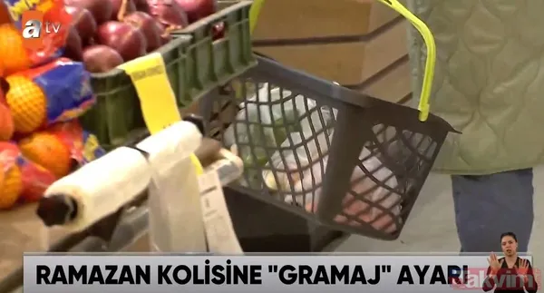 Atv Haber'den Tuğçe Ünsal, Hem Marketleri Hem De Toptancıları Gezerek, Ramazan Kolisinin Gerçek Maliyetini Gözler Önüne Serdi.