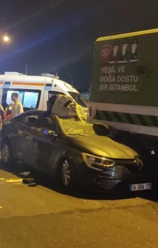 Son dakika: Bayrampaşa'da zincirleme trafik kazası: 6 yaralı