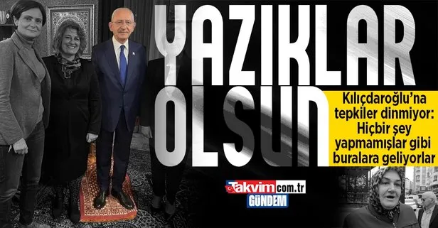 Kemal Kılıçdaroğlu’na Trabzon’da seccade tepkisi: Bunlar sanki hiçbir şey yapmamışlar gibi buralara geliyorlar