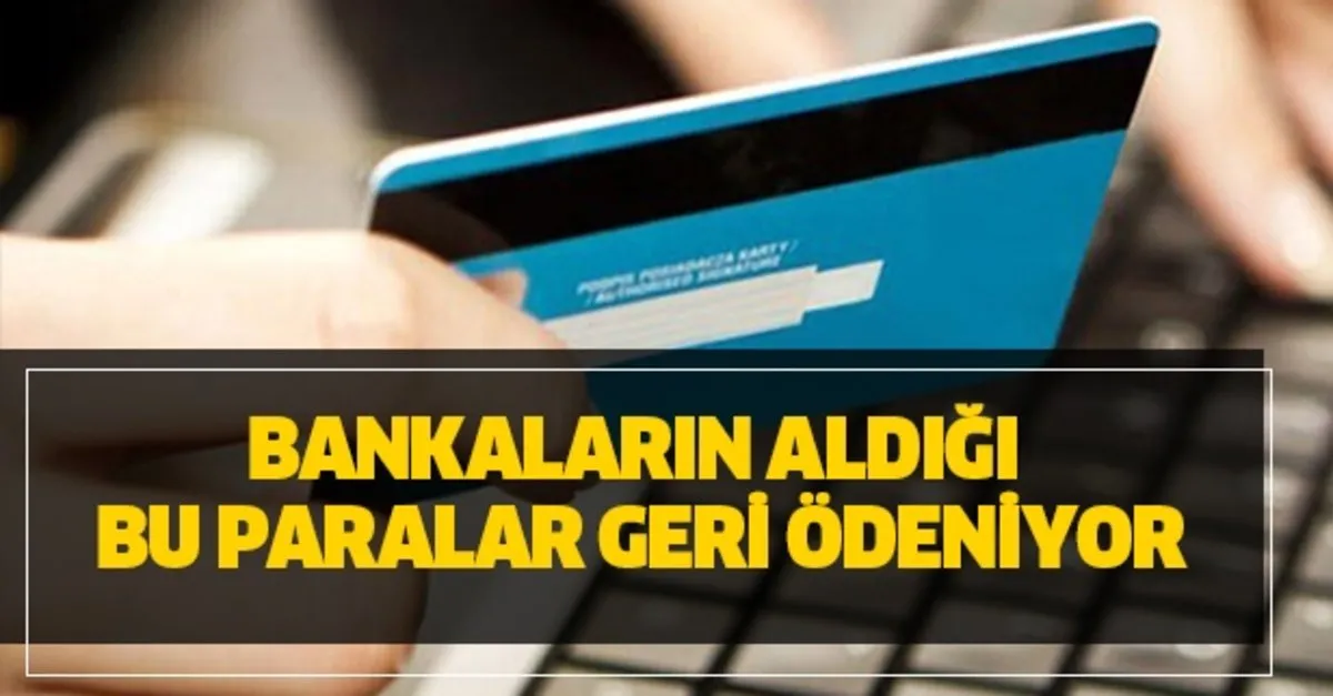 Kredi Karti Olan Milyonlar Dikkat Geri Odeniyor Almayi Unutmayin Takvim