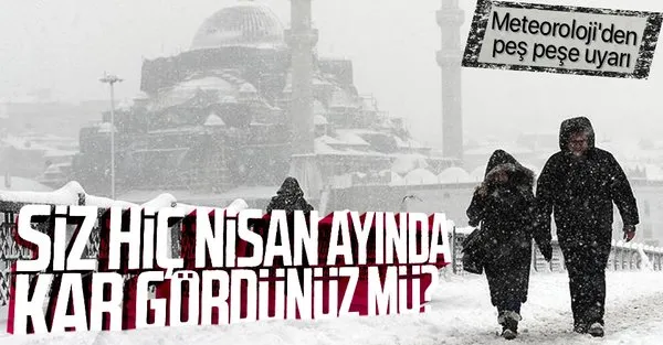 hava durumu istanbul a kar yagacak mi meteoroloji den pes pese uyarilar takvim
