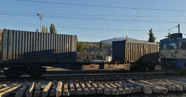 Gölbaşı’nda tren kazası! Yük vagonu raydan çıktı