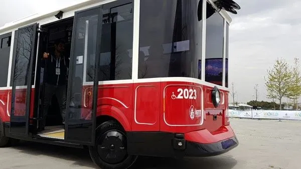 İşte İETT'nin sürücüsüz aracı-2