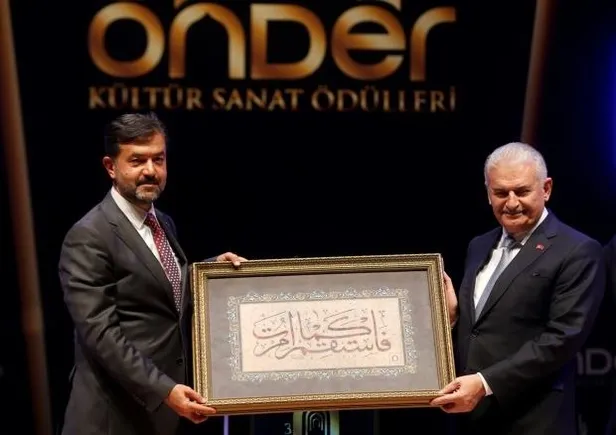 Binali Yıldırım, ÖNDER Kültür Ödül töreninde konuştu-1