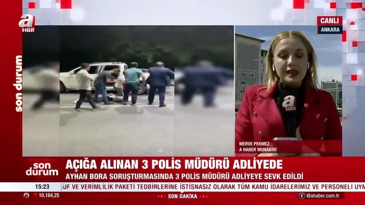 Ayhan Bora Kaplan soruşturması: Açığa alınan polis müdürleri adliyeye sevk edildi