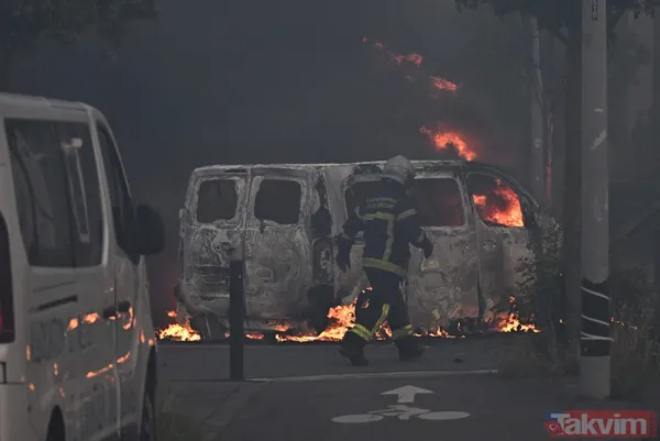 Fransa alev alev! 17 yaşındaki çocuğun polis tarafından öldürülmesi ülkeyi karıştırdı: Macron geri adım atmıyor - 15