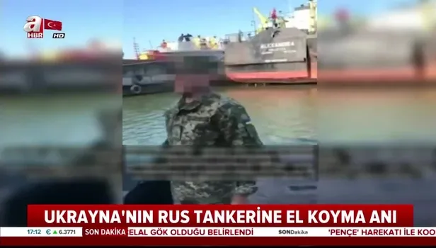 Ukrayna, Rus tankerini alıkoydu! İşte Ukrayna askerlerinin düzenlediği operasyonun görüntüleri