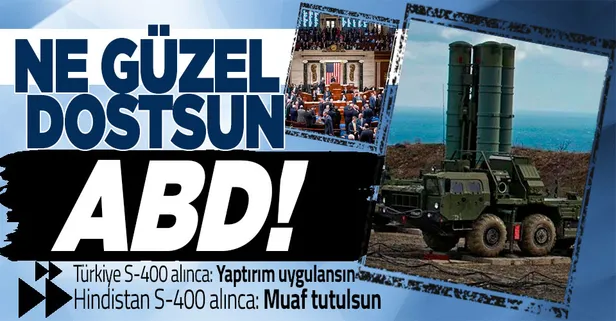 ABD Senatosunda S-400 ikiyüzlülüğü: Hindistan yaptırımlardan muaf tutulsun