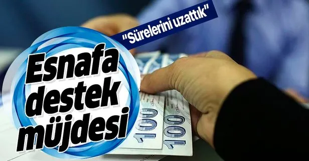 Bakan Pekcan’dan esnafa destek müjdesi