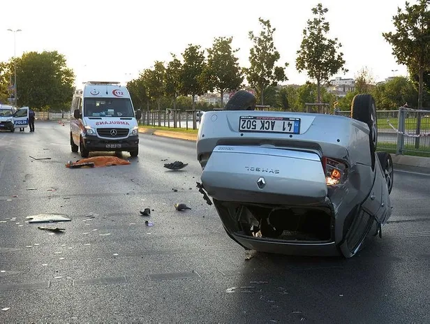 Son dakika: İstanbul Pendik'te korkunç son: Takla atıp sürüklenen otomobildeki sürücü öldü-4