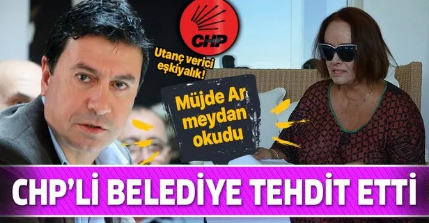Müjde Ar kendisini tehdit eden CHP’li Bodrum Belediye Başkanı Ahmet Aras’a: Dairem kaçaksa sizi evimi yıkmaya davet ediyorum