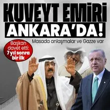 Başkan Erdoğan davet etti: 7 yıl sonra bir ilk! Kuveyt Emiri Şeyh Meşal El-Ahmed El-Cabir Es-Sabah Ankara’da