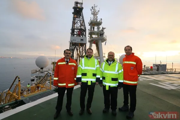 Bakan Berat Albayrak, Türkiye’nin ilk sondaj gemisini inceledi - 4