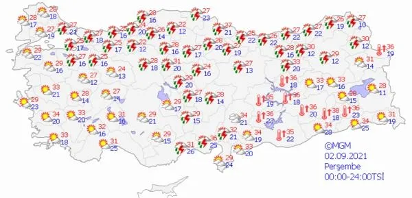Son dakika: Meteoroloji'den sağanak uyarısı! İstanbul'a da yağmur geliyor | HAVA DURUMU-8