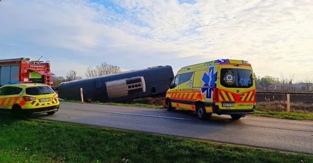 Son dakika: Macaristan'da tren kazasında çok sayıda kişi hayatını kaybetti