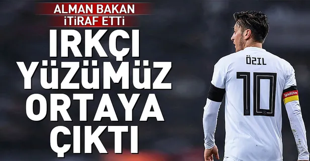 Alman bakandan Mesut Özil itirafı