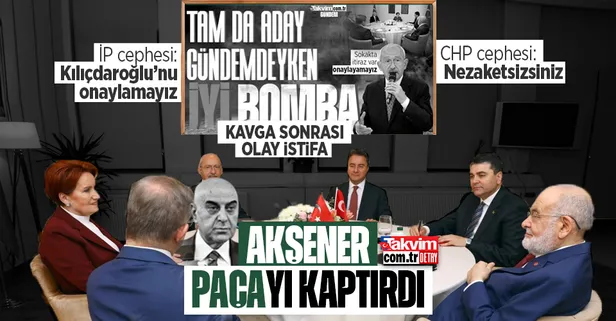 CHP ve İYİ Parti arasında 'Kemal Kılıçdaroğlu' krizi büyüyor! Cihan Paçacı istifa etti