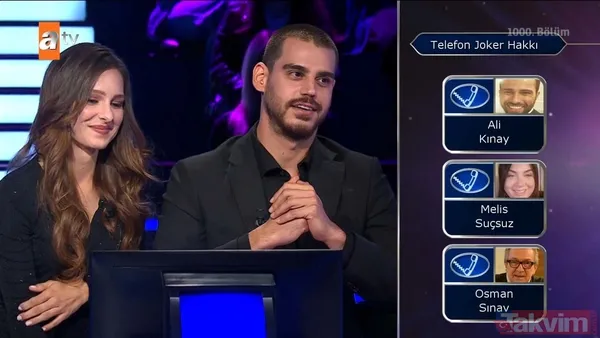 Kim Milyoner Olmak İster'de Kenan İmirzalıoğlu'ndan Yusuf Çim ve Feyza Sevil Güngör'ü pes ettiren 200 bin TL'lik 'TDK' sorusu - 41