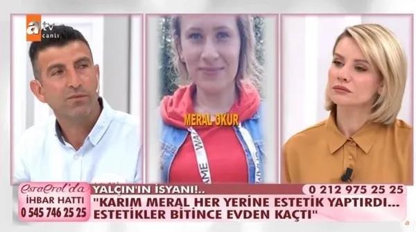 Atv'de yayınlanan Esra Erol'da şoke eden olay: Yalçın Okur'un eşi Meral Okur estetik yaptırıp evi terk etti-6